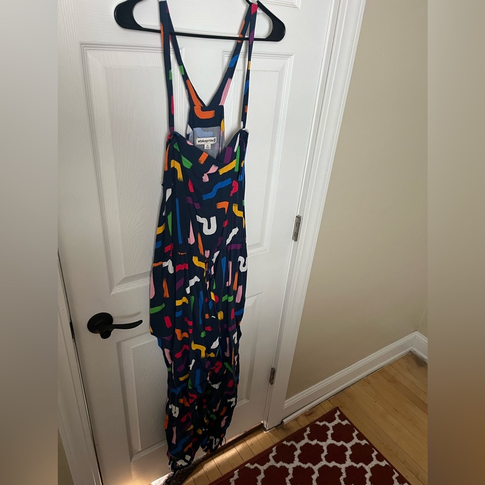 Target unisex 3x Pride Squiggle Jumpsuit